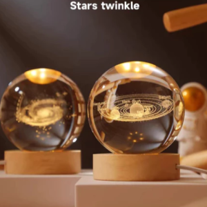 Alternative view of Đèn ngủ 3D pha lê phát sáng – Trang trí sáng tạo cho mọi không gian – MANDORA DECOR