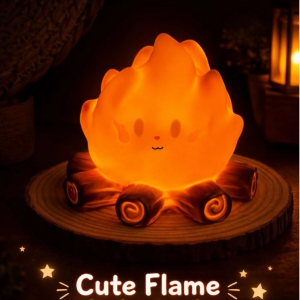 đèn decor ghibli ngọn lửa