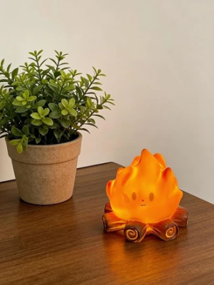 đèn decor ghibli ngọn lửa