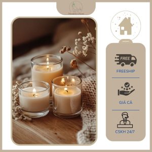 Nến Thơm AGAYA Nến Thơm Quà Tặng Sinh Nhật Tinh Dầu Thiên Nhiên Thơm Phòng, Thư Giãn, Giảm Stress Không Khói