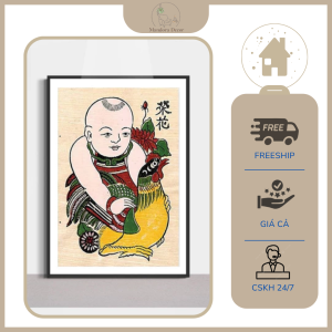 Tranh Dân Gian Đông Hồ Fomex | Tranh Đông Hồ Chơi Tết, Trang Trí & Quà Tặng